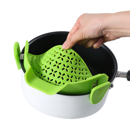 Silicone Pot Side Strainer - Image 5
