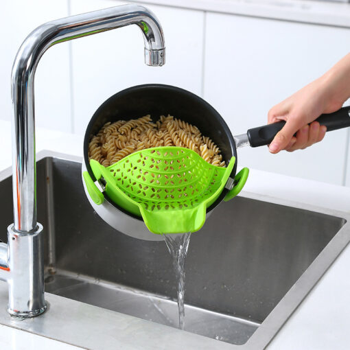 Silicone Pot Side Strainer