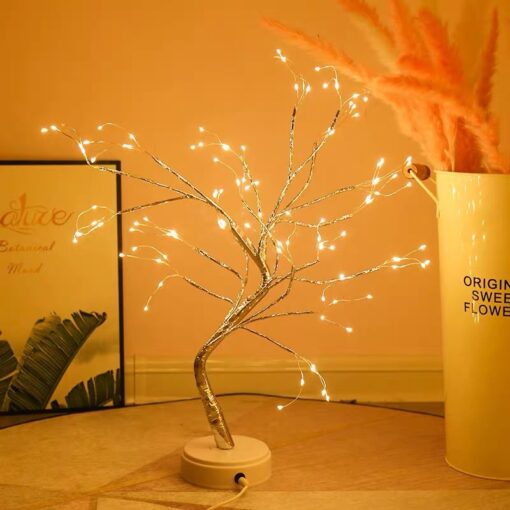 Led Copper Wire Light Bedroom Light - Image 9