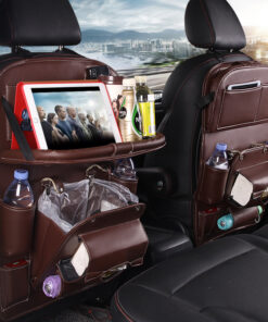 PU Leather Car Storage Bag