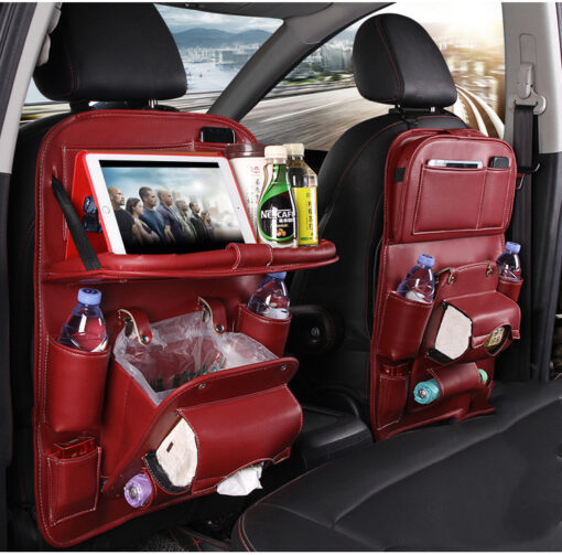 PU Leather Car Storage Bag - Image 5