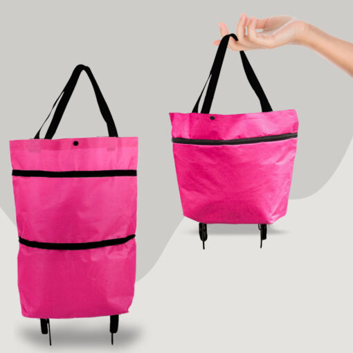 2-in-1 Rolling Shopping Bag - Image 3