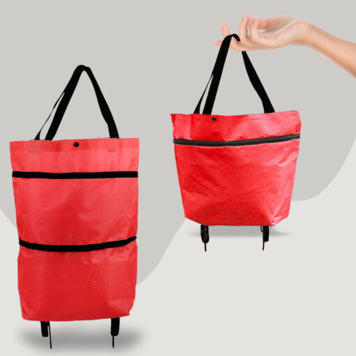 2-in-1 Rolling Shopping Bag - Image 4