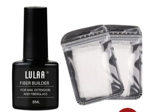Nail Extension Fiber Set Nail Extension Gel Repair Liquid Paper-free Support Sheet - Image 9