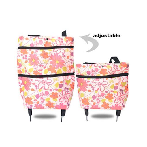 2-in-1 Rolling Shopping Bag - Image 7