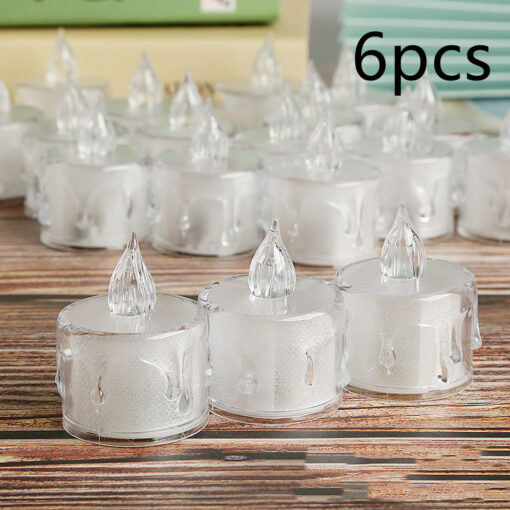 Led Lights Electronic Candle Lighted Tea Wax Home Decor Candles Lamp - Image 5
