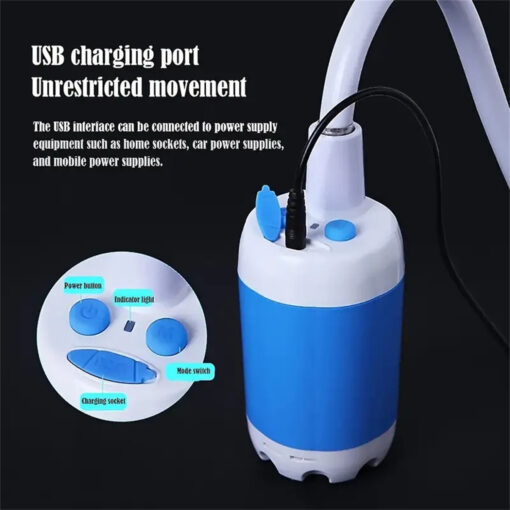 Portable Outdoor Camping Shower - Image 7