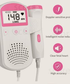 Fetal Heart Rate Monitor Home Pregnancy Baby Fetal Sound Heart Rate Detector