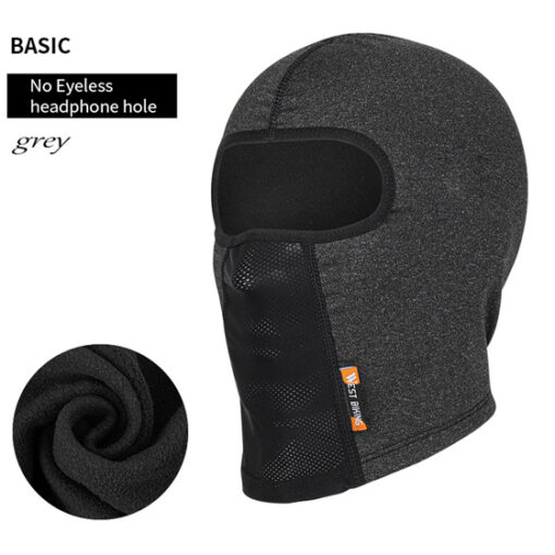 Ski Fleece With Glasses Hole Motorcycle Headgear Bicycle Mask - Image 4