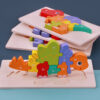 Montessori 3D Wooden Educational Toy