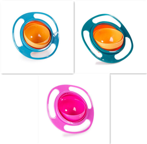 360 Rotate Spill-Proof Bowl - Image 5