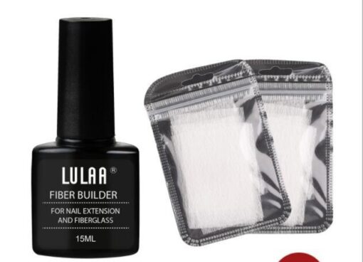 Nail Extension Fiber Set Nail Extension Gel Repair Liquid Paper-free Support Sheet - Image 6