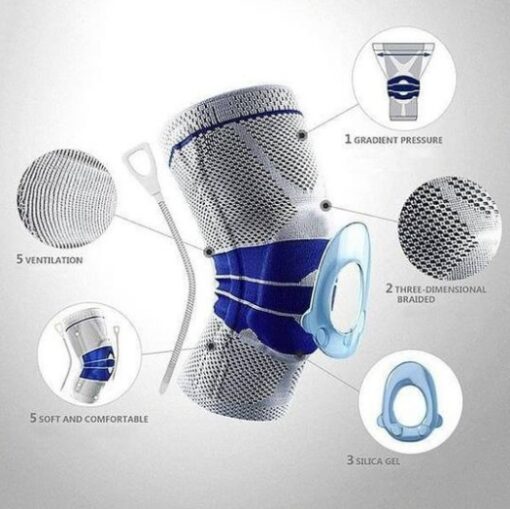 Sports Running Fitness Protection Knee Pads Brace Strap - Image 6