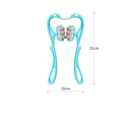Manual Six-Wheel Neck Massager - Image 3