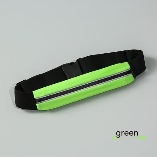 Men's And Women's Outdoor Sports Waist Bag Gym Bag Waterproof Storage Bag Sports Bag Invisible Ultra-thin Mini Small Waist Bag - Image 7