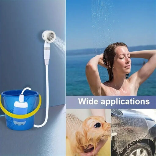 Portable Outdoor Camping Shower - Image 4