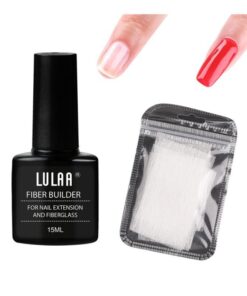 Nail Extension Fiber Set Nail Extension Gel Repair Liquid Paper-free Support Sheet