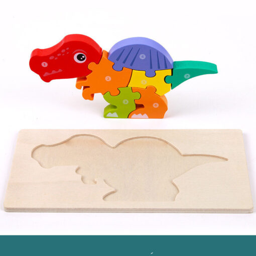 Montessori 3D Wooden Educational Toy - Image 2