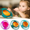 360 Rotate Spill-Proof Bowl