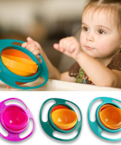 360 Rotate Spill-Proof Bowl
