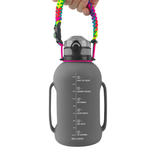 Large Capacity Water Cup Fitness Portable Roll Cup Food Grade Silicone Belly Cup Folding Outdoor Sports Water Bottle - Image 4