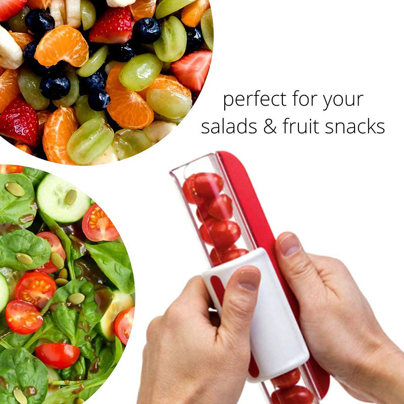 Tomato Chip Slicer Vegetable Fruit Zip Knife Chopper