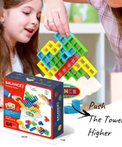 Balance Stacking Board Games Kids Adults Tower Block Toys For Family Parties Travel Games Boys Girls Puzzle Buliding Blocks Toy