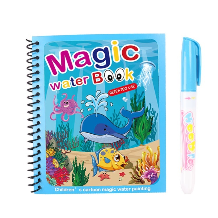 Children's Diy Magic Water Picture Book - Image 7