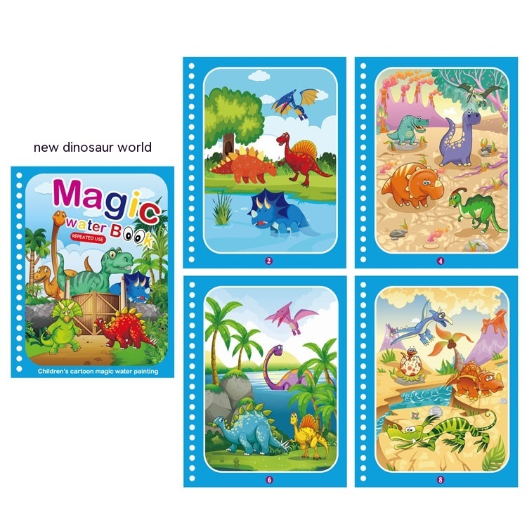 Children's Diy Magic Water Picture Book - Image 2
