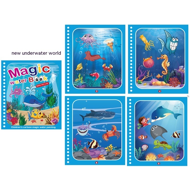 Children's Diy Magic Water Picture Book - Image 10