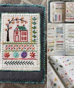 Linen Book DIY Embroidery