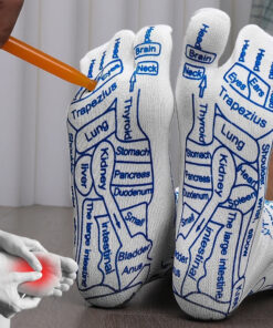 Massage Relieve Tired Feet Socks Acupressure Foot Massager Reflexology Socks Foot Point Sock Foot Point Tool Physiotherapy Sock