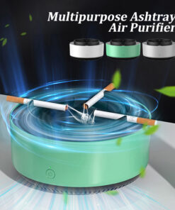 Automatic Smoke Removal Air Purifying Car Ashtray